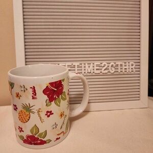 Hilo Hattie Floral Coffee Mug